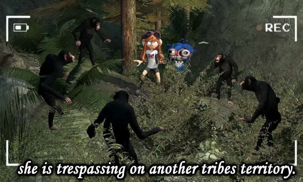 Also, can we about this line? The narrator says Meggy was the only one trespassing the monkey tribe’s territory when Tari is also LITERALLY right next to her. But it’s only Meggy that gets cooked alive.

Is he stupid?

#SMG4 #smg4meggy #meggysmg4 #MeggySpletzer #smg4tari