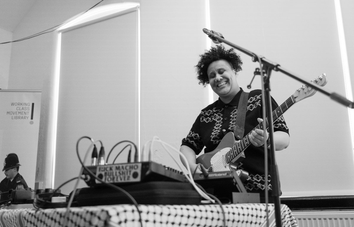 Gorgeous photos of Ray Aggs live show from SFTOC at The Working Class Movement Library. 

This was a performance of brand new songs all written during their residency at Islington Mill. 

Photo by the mega talented Breige Cobane