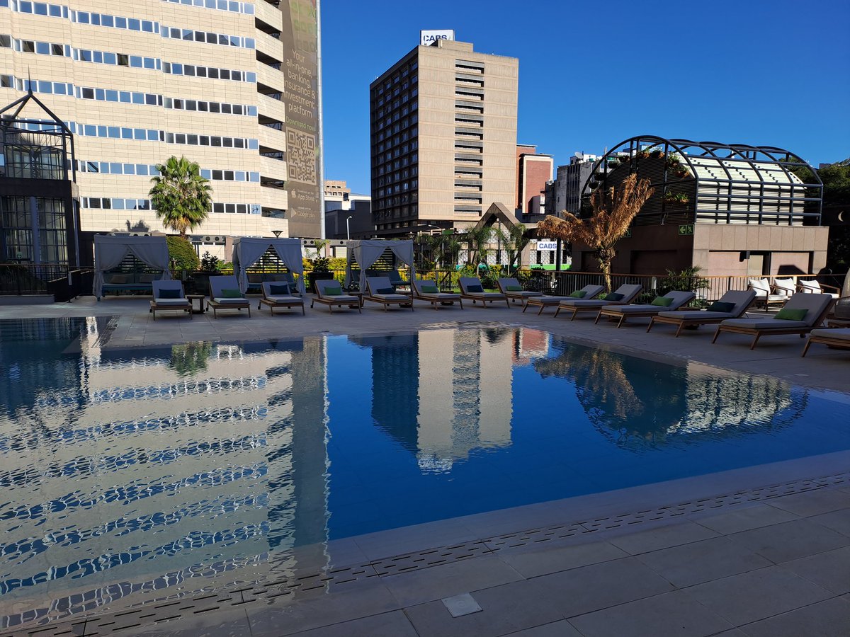 Majestic views at Harare's Hyatt Regency. Fantastic job on the refurbishment. Looking world class.