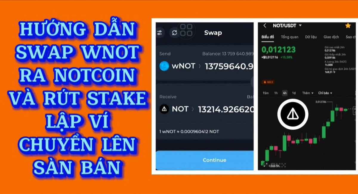 danthu365's tweet photo. 🚀🚀🚀 #NOTCOIN ĐANG BAY TUNG NÓC. KỤ NÀO TRƯỚC MUA #WNOT THÌ #SWAP RA #NOTCOIN ĐƯỢC RÙI NHÁ VÀ ĐÃ CÓ THỂ RÚT #NOTCOIN STAKE VỀ CHUYỂN LÊN SÀN BÁN.
▶️ CÁC KỤ NHỚ XEM KỸ VIDEO ĐỂ TRÁNH BỊ MẤT TIỀN NHÁ. VIDEO HƯỚNG DẪN CHI TIẾT 👇
https://t.co/j7uK9sXhE2
✔️ LINK TẢI VÍ #TONKEEPER 👇
https://t.co/NEI9K2d2tA
🔥 SAU NGÀY 16/6 NHỮNG TÀI KHOẢN CHƯA #CLAIM #NOT SẼ BỊ ĐỐT CHÁY. AI CHƯA #CLAIM THÌ XEM NGAY VIDEO DƯỚI ĐÂY RÙI #CLAIM NGAY VÀ LUÔN Ạ 👇
https://t.co/tusb3tQWNL