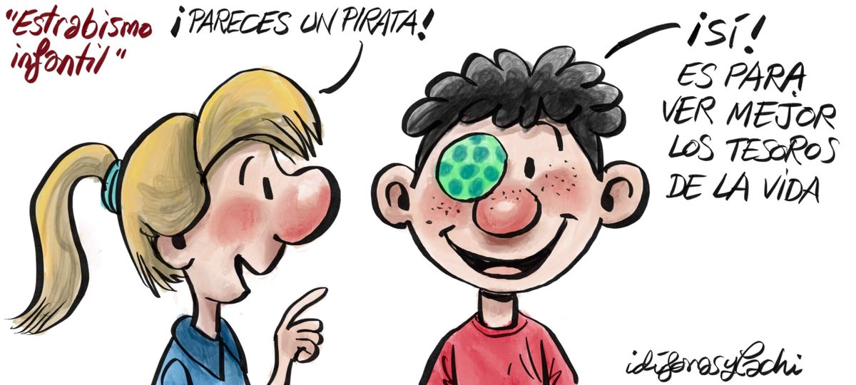 pereznoesraton's tweet photo. ➡️ ¡Estrabismo y cuidado de la salud visual desde la infancia!

Ilustración de Idígoras y Pachi @Pachi_Idigoras 
https://t.co/0Zcnw3T0b4

Aprendizaje y salud ocular

Abordar el estrabismo en la infancia es importante porque no detectado y tratado de manera incorrecta afecta a la visión y, por tanto, al aprendizaje y a la salud ocular.

Buscamos respuestas y la opinión de la Doctora Dora Fernández Agrafojo, INOF – Centro de Investigación y Cirugía Ocular
Centro Médico Teknon - Grupo @quironsalud :

Estrabismo en la infancia y por qué es importante el tratamiento
https://t.co/P9LbuTUkPV

#pereznoesraton #salud #saludvisual #bienestar 
Información para decidir