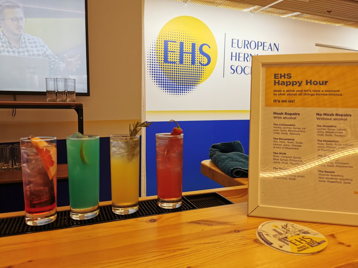 European Hernia Society (@eurohernias) on Twitter photo The EHS booth awaits you! We need to help with the drinks because we don't want to waste anything. Come and enjoy a Prevention or have a taste of The Recurrence!
#EHS2024Prague #HerniaFriends <a href="/EHSprague2024/">EHS2024Prague</a> The EHS booth awaits you! We need to help with the drinks because we don't want to waste anything. Come and enjoy a Prevention or have a taste of The Recurrence!
#EHS2024Prague #HerniaFriends <a href="/EHSprague2024/">EHS2024Prague</a>