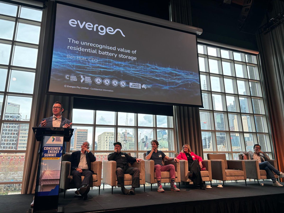 <a href="/EvergenEnergy/">Evergen</a>'s <a href="/BenHuttEnabler/">Ben Hutt</a> sharing with us the unrecognised value of residential battery storage. 

"I believe that the term VPP is widely misused and misunderstood, and in fact the whole electricity system is a giant VPP.

The future of energy is decentralised."