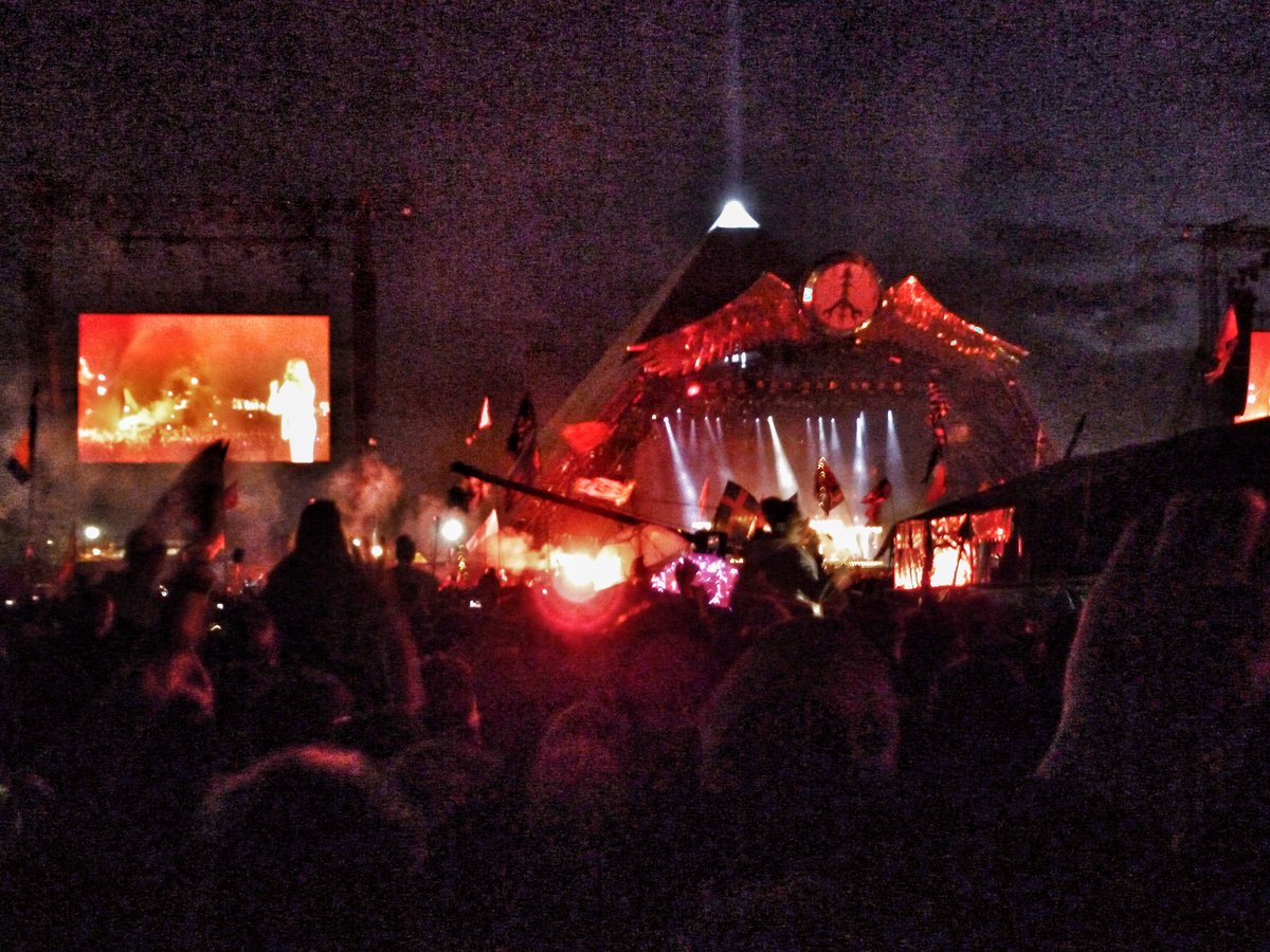 Glastonbury by night. The Pyramid Stage in 2015. #glastonbury2024 #glasto2024 #glastonbury #glastonburyfestival #glasto #glastofest #glastophoto #glastonburyinfo #glastonburycountdown #glastonburytickets #festivals #music #festival