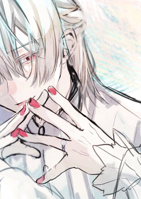 「nail polish ring」 illustration images(Latest)