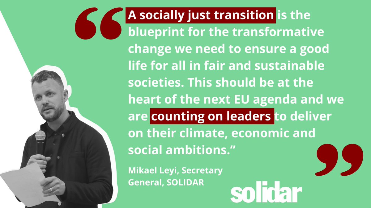 ⚖️🌍A truly forward-thinking strategy for Europe must prioritise a green and just climate transition. 54 civil society, business, city and regions organisations call on EU leaders to urgently reinstate this priority in the Strategic Agenda 👇 bit.ly/4bDAQjr