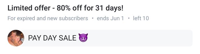 FLASH PAYDAY SALE!!!!!  QUICK IT IS ONLY FOR THE NEXT 10 PEOPLE!!!!  https://t.co/Z37QhLm2CI https://t