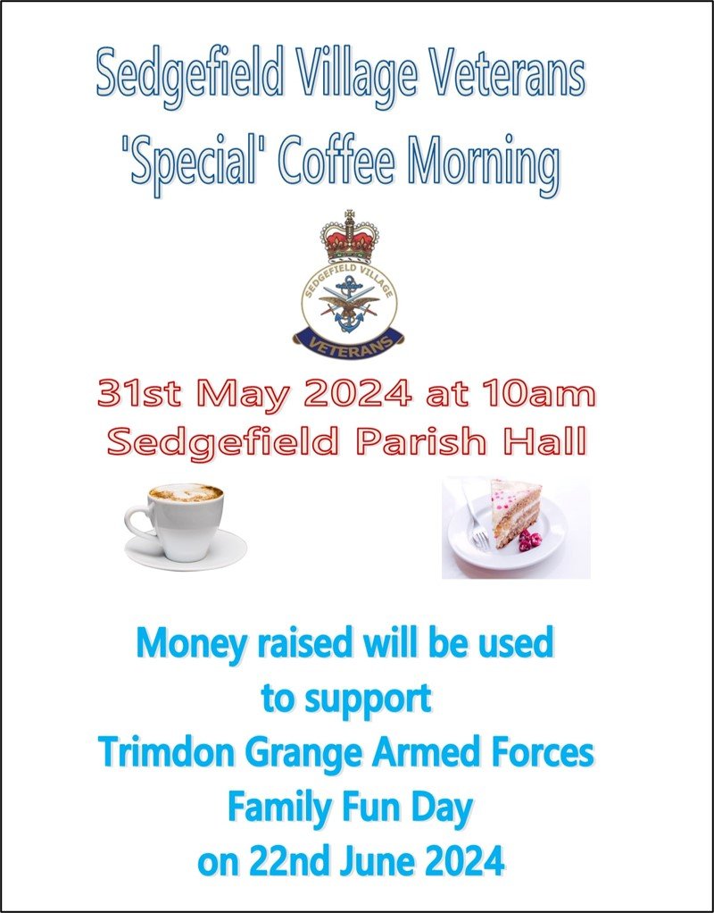 The day starts supporting this event with a donation of tea & coffee from #Sedgefield @CoopUK in my Coop Member Pioneer Role.