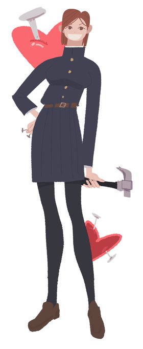 「black skirt standing」 illustration images(Latest)