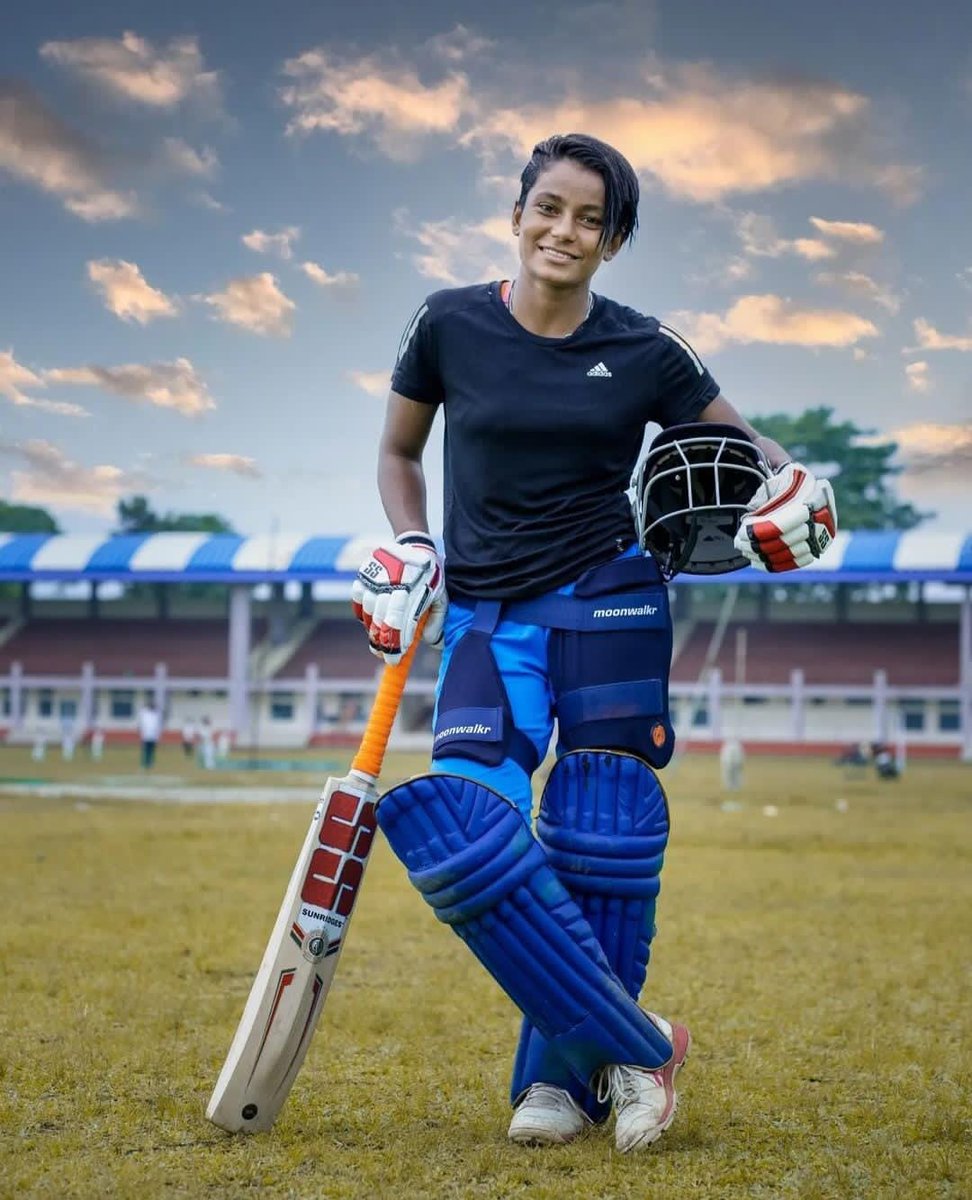 himantabiswa's tweet image. Congratulations to rising star Uma Chetry on being selected to the Indian Cricket Team for the upcoming series against South Africa.
She is the first player from Assam to be selected in the Test squad of a cricket tournament.
My heartiest congratulations and best wishes to Uma!