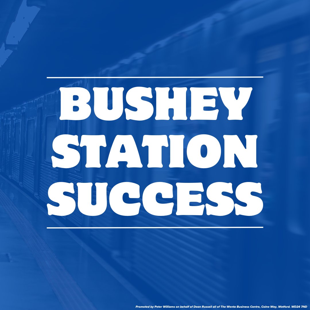 I have been campaigning hard for #Bushey Station to become fully accessible for all passengers, including those with disabilities and mobility issues for many years. Read the full story here - deanrussell.co.uk/news/bushey-st…