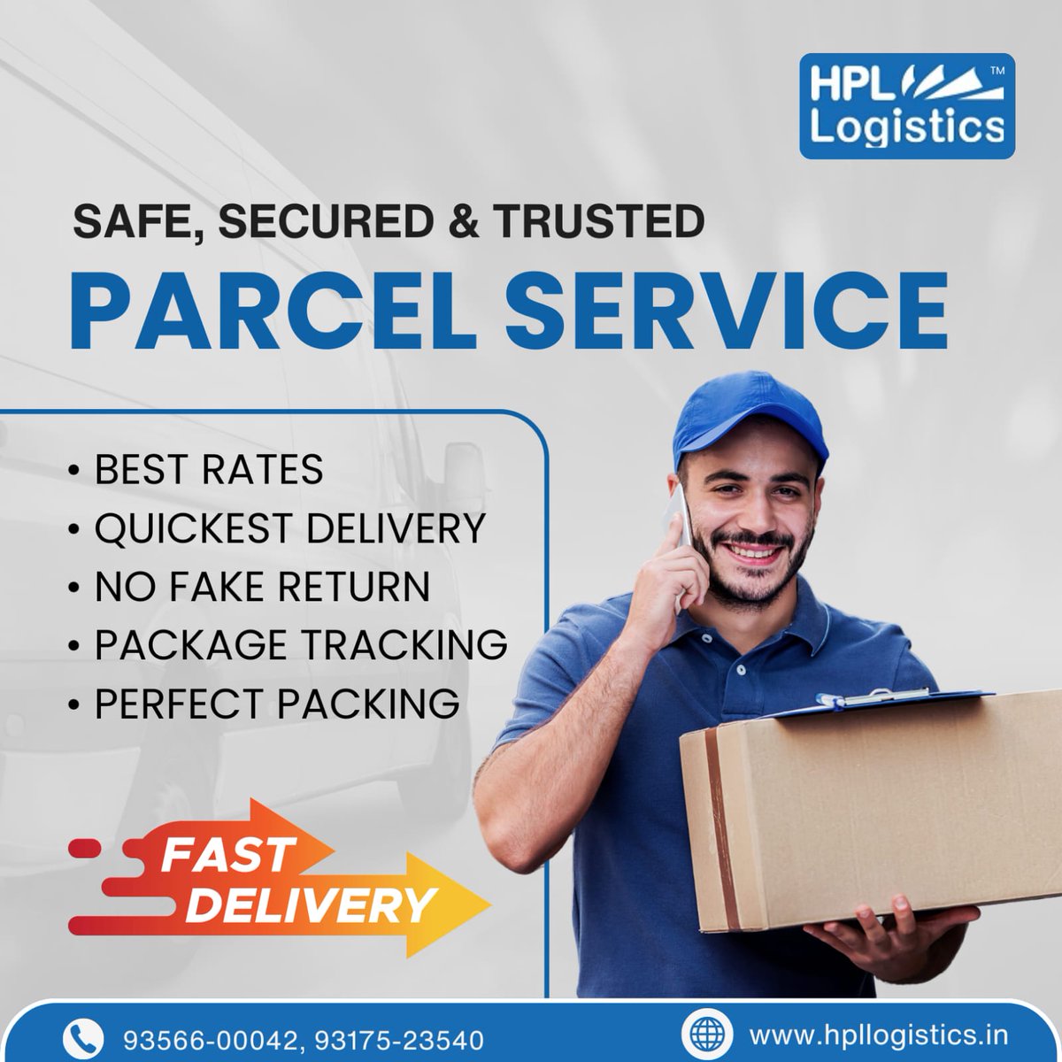 Your parcels, our promise. With HPL Logistics, safety and security come standard. Ship with confidence. 📦🔒
.
hpllogistics.in
.
.
Tags
#BestInternationalcourier #bestservices #TimeSaver #courier #FreightManagement #GlobalShipping #Logistics #Ludhiana #LudhianaPunjab