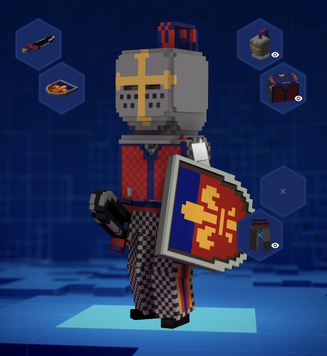 We now reveal how the skin will look in-game. Hope you enjoy it ! 

Get your friends to take part and play for a better chance of winning. 🏆

Don't hesitate to DM us with a screen to show us how well you've done ! 📨

#sandfam #TheSandboxgame #gaming
