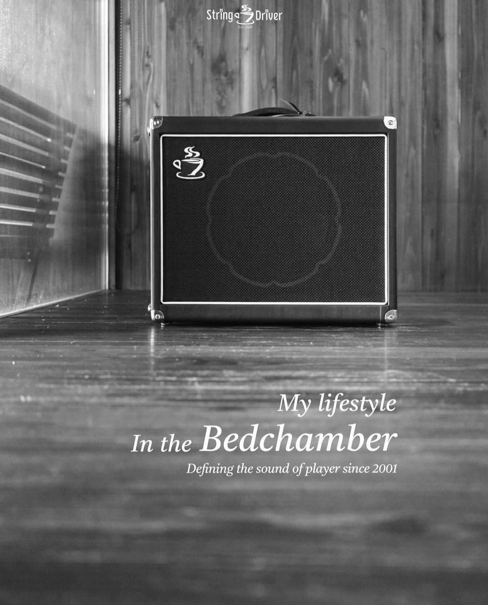 String_Driver's tweet image. With the catchphrase &quot;My lifestyle in the bedchamber&quot;, the image encapsulates the fusion of old-world aesthetics and modern functionality, mirroring the essence of both the speaker&apos;s craftsmanship and its intended ambiance.

#StringDriver