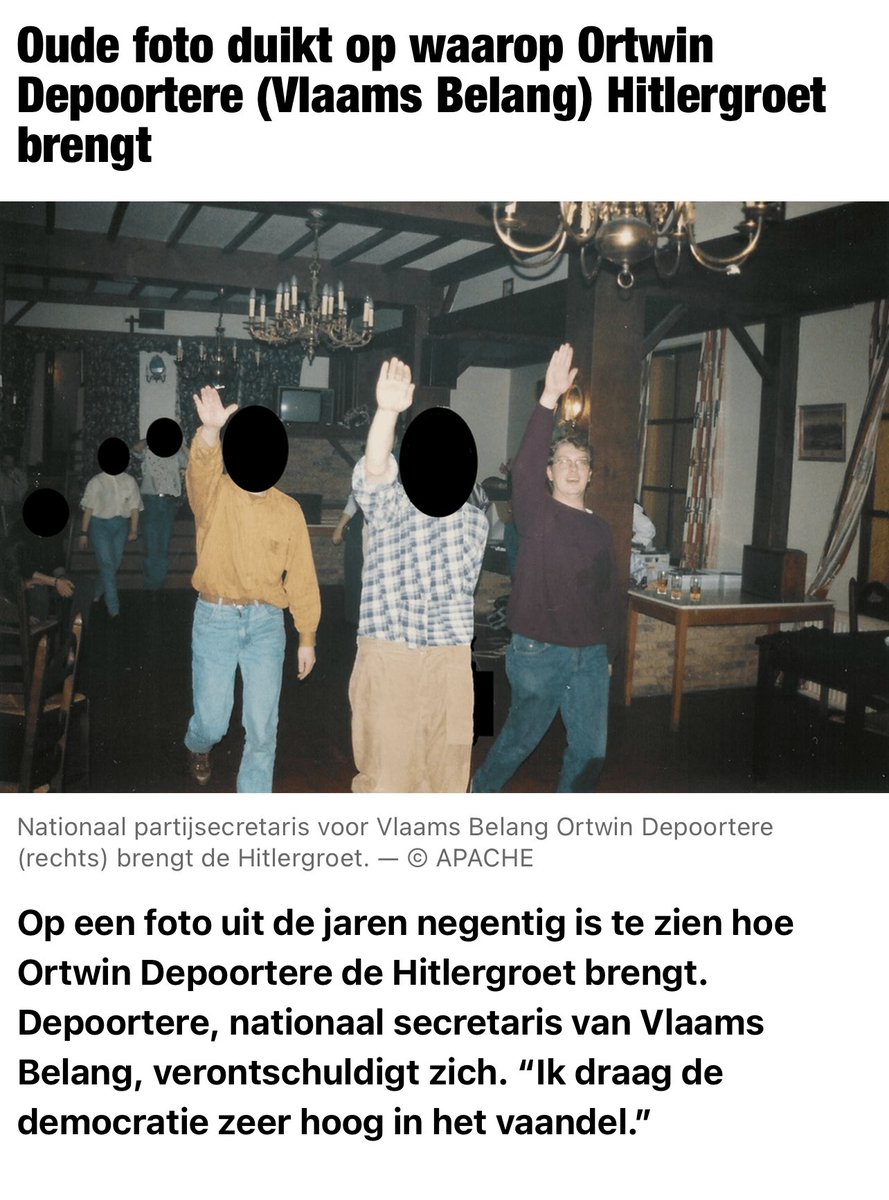 “Ik draag de democratie zeer hoog in het vaandel” ???