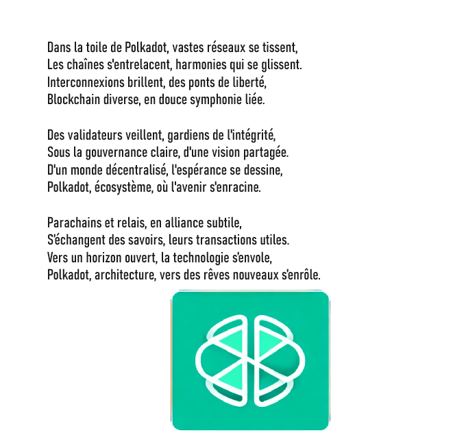 BeauLent1's tweet photo. Ce poรจme pour marquer la fin du sprint @polkadot
de #SwissBorg
#SBDOTSPRT https://t.co/vMFWT1wPlV