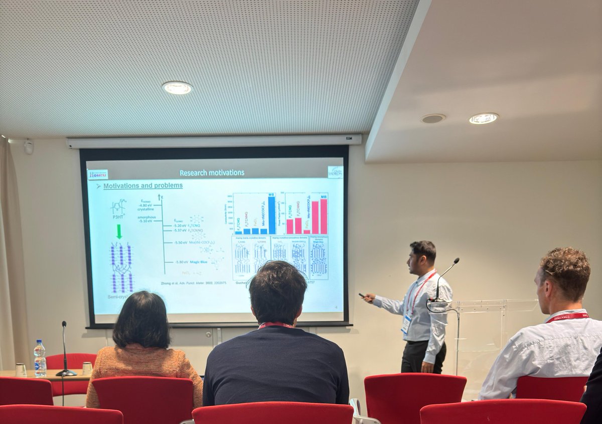 STELORG (@stelorg) on Twitter photo Congratulations to <a href="/Shubhradip07/">Shubhradip Guchait</a>, finishing his PhD with #MartinBrinkmann with style by winning the Young Research Award at E-MRS. Expert in doping of semiconducting polymers for thermoelectrics, he is currently looking for a position! MP if you are looking for a talented postdoc Congratulations to <a href="/Shubhradip07/">Shubhradip Guchait</a>, finishing his PhD with #MartinBrinkmann with style by winning the Young Research Award at E-MRS. Expert in doping of semiconducting polymers for thermoelectrics, he is currently looking for a position! MP if you are looking for a talented postdoc