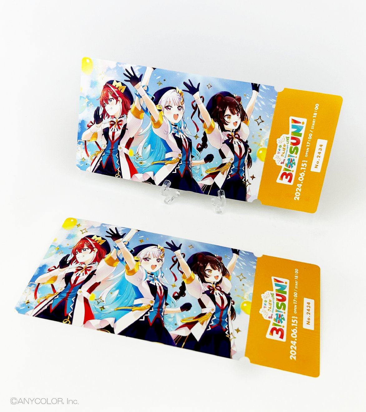 にじさんじ メモリアルチケット 伏見ガクエスト 伏見ガク にじさんじ公式🌈🕒 on X