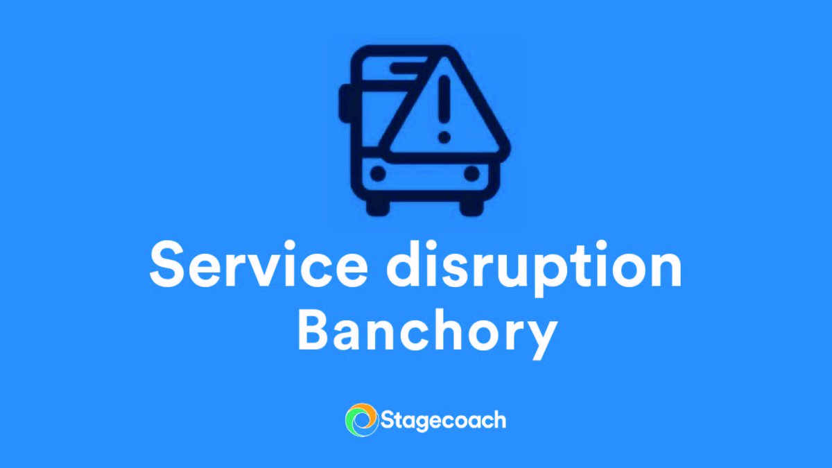 #BBirdServiceUpdate Service 202 from Banchory at 08:50 is currently not running due to operational issues. Apologies for any inconvenience caused.