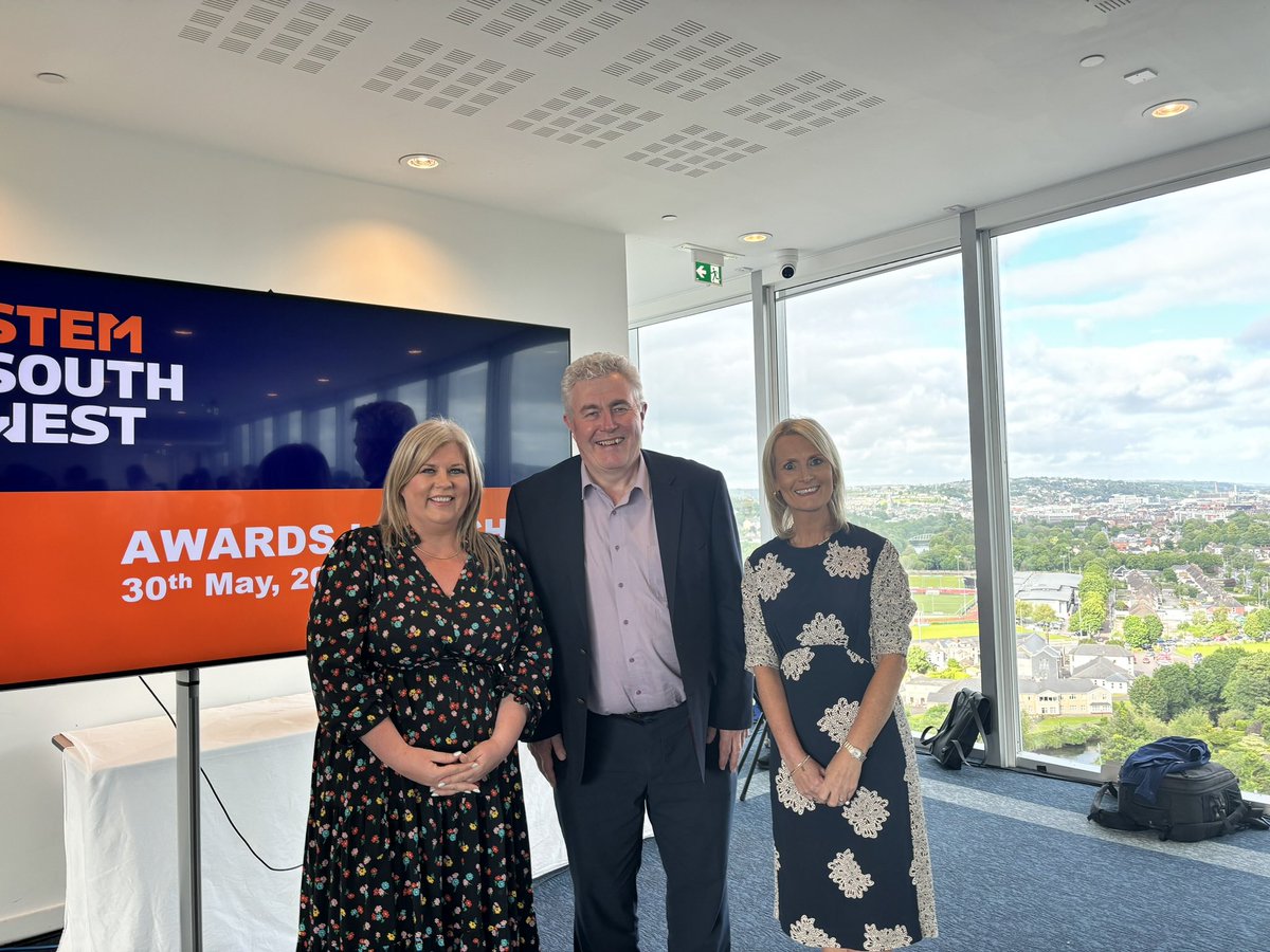 We were thrilled to attend and support the launch of the @STEMSouthWest_ Awards at Vertigo in @Corkcoco last night. 🌟 Kudos to Chair Mary Good, @Bob_Savage1 , @CurlyRuth Fuller, and the entire team! 👏