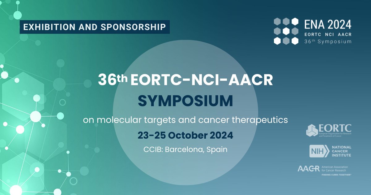 #ENASymp24 Showcase your early-stage drug developments at ENA in Barcelona, and position your company as leaders to drive innovation in oncology research and treatment. Download the Prospectus today. event.eortc.org/ena2024/indust…