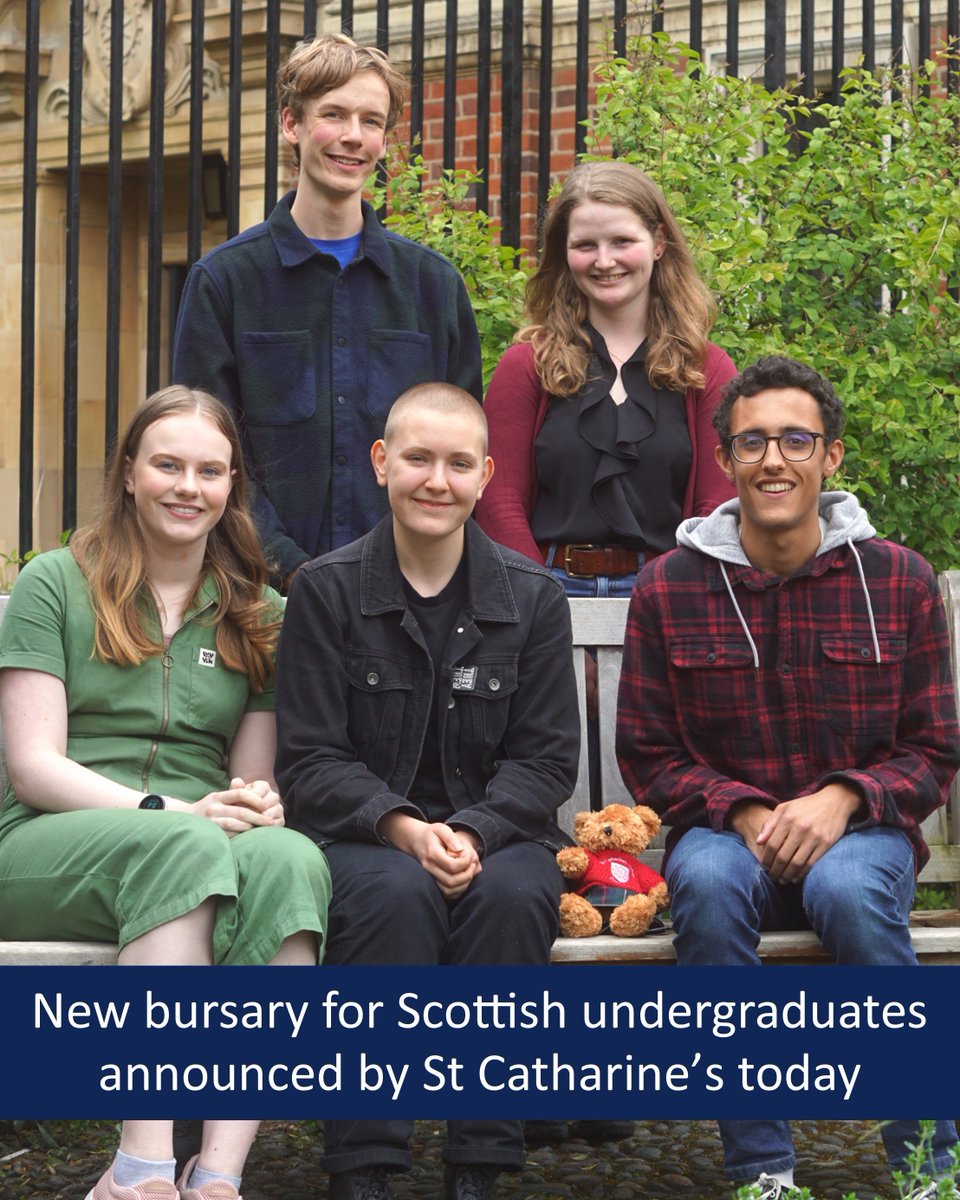 Spread the word to young people in Scotland &amp; their relatives &amp; teachers ➡️ We're proud to offer a bursary that will enable Scottish undergrads to take up a place to study here, thanks to alumnus Euan Finlay (2004, Economics) &amp; his wife, Emily Lamb Finlay: caths.cam.ac.uk/scottish-bursa…