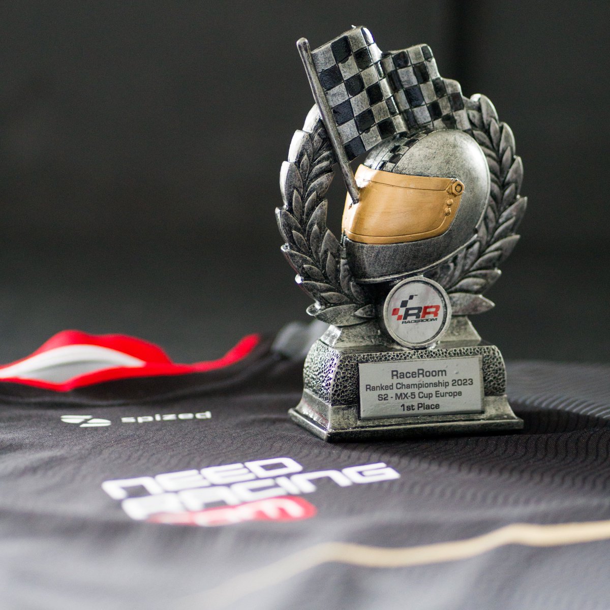 A new trophy arrived today for winning the #RaceRoom Ranked Championship S2 in 2023 with the MX5 again! 🏆

Just in time for the new season of the Ranked Championship 2024, kicking off next week. 🏁

Thanks <a href="/raceroom/">RaceRoom</a> and my teammates <a href="/needracing_com/">needracing.com</a>!