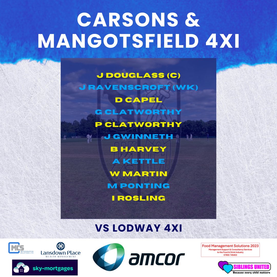 Carsons & Mangotsfield CC tweet media