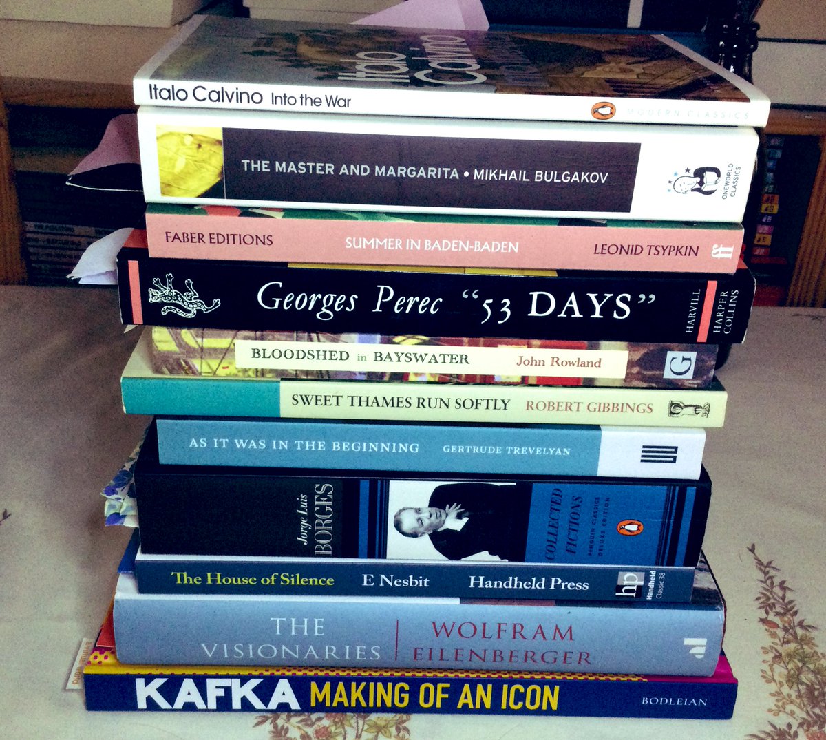 Here’s an image of what I read in May - more about them and plans for June on the blog! kaggsysbookishramblings.wordpress.com/2024/05/31/a-w…😊😊📚/