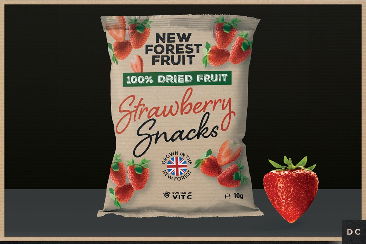 DunstarCreative's tweet image. Marketing Refresh for New Forest Fruit Snacks.
We’re excited to unveil the updated look for New Forest Fruit Snacks! Our refreshed packaging design is crafted to make these delicious snacks stand out on the shelves. Be sure to try them – they’re truly bursting with flavour!