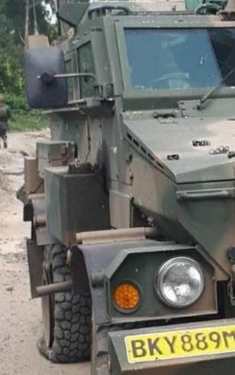 FelixMugenzi's tweet photo. The @SANDF_ZA must tell South Africans the number of its soldiers who died yesterday in eastern DRC abetting ethnic cleansing.

They should also tell them the number of their soldiers captured by M23 and the military equipment.

@ali_naka @MainlandAfrica @KabagambeI https://t.co/1d7oPdOGPT