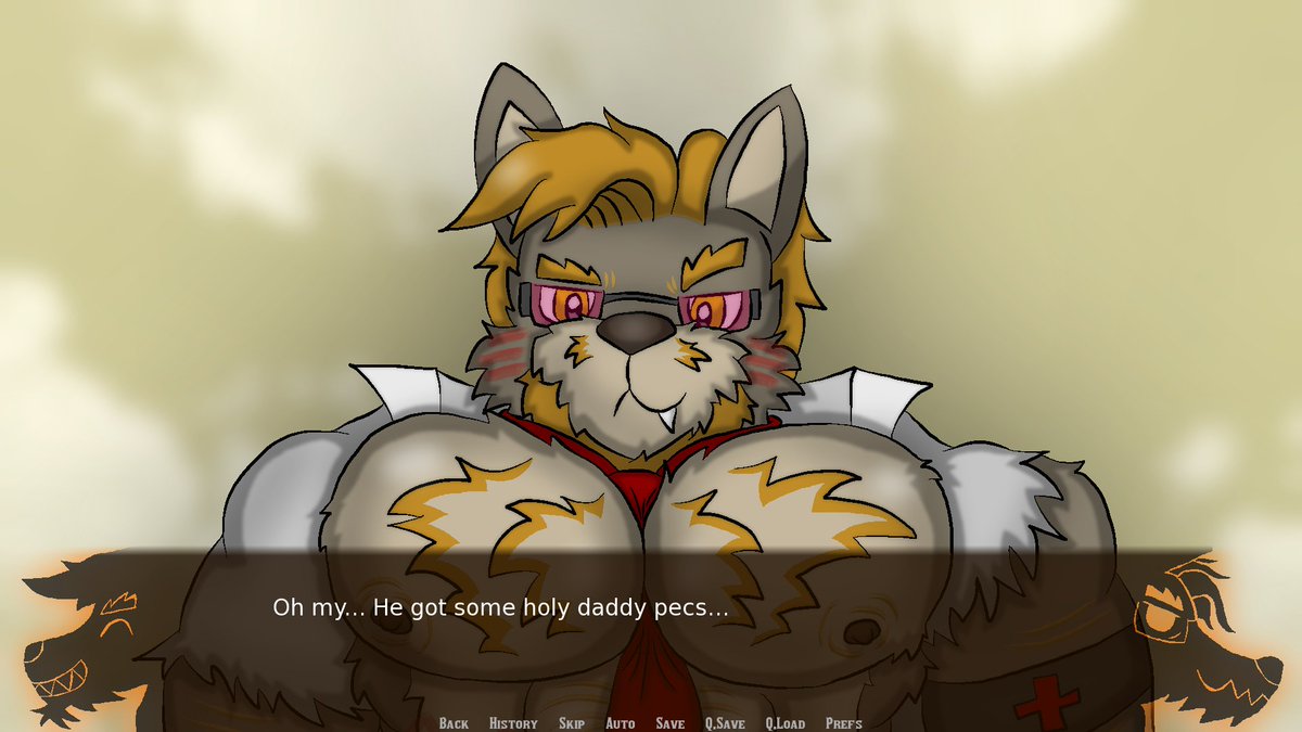 My visual novel for the May Wolf 2024 game jam is finally here! Have fun reading it~
wackywoof.itch.io/burning-woof
