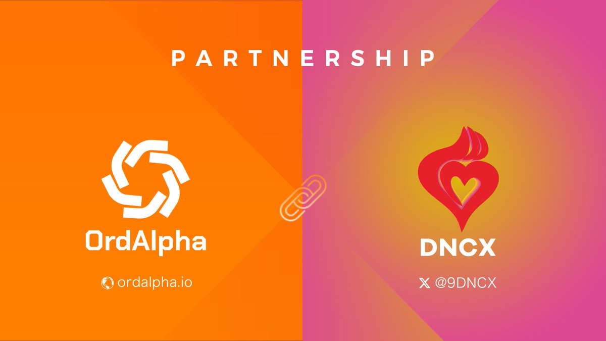 We are thrilled to announce our partnership with @9DNCX! 

We have enabled the boosting feature for the DNCX community, helping to build a stronger brand presence on Twitter! 

#OrdAlpha #DNCX #9527 #9527er #ordi #sats #pups #wzrd