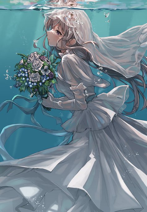 「bouquet looking at viewer」 illustration images(Latest)