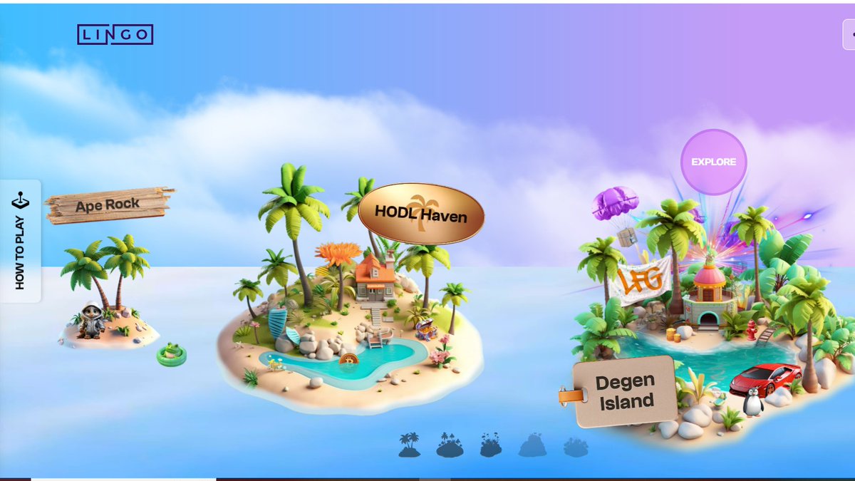 🌍 2/ Explore Degen Island, where every step in your journey earns you exclusive NFTs and tokens. 🏝️ Complete challenges, participate in community events, and get rewarded! #LearnAndEarn #NFTs