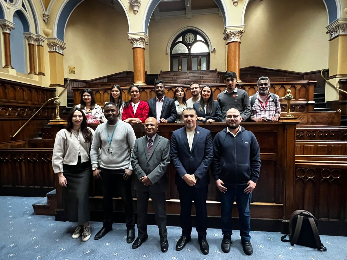 3rd day of our <a href="/UniofBradford/">University of Bradford</a> Int. Masters Summer School #IMSS24 yesterday with breakout groups visiting the Bradford <a href="/bradfordmdc/">Bradford Council</a> Industrial Museum &amp; City Hall. Pleased to see visiting students from partner institutions appreciating the history &amp; architecture of our city