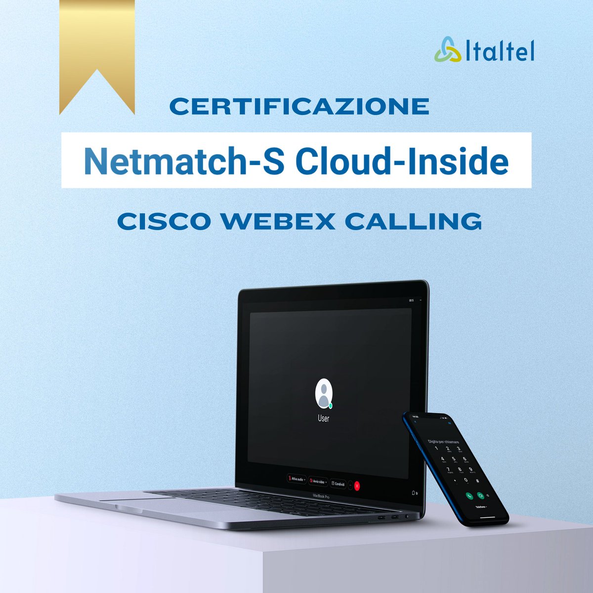 Italtel's tweet image. 🎯 Nuovo traguardo per Italtel! Il nostro SBC è certificato per l’interoperabilità con Cisco Webex Calling e la rete PSTN. Ora le chiamate tra telefoni pubblici e Webex sono possibili. 
 #Italtel #CiscoWebex #certificazione