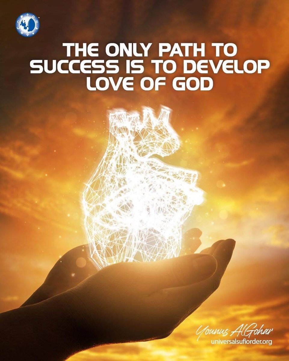 “The only path to success is to develop love of God” ~ Sufi Master YounuS AlGohaR 

#Quoteoftheday❤️ #ifollowGoharShahi #GoharShahi #ImamMehdiGoharShahi #TheAwaitedOne #KalkiAvatar #AlRaTV #development #love #godisgood #lovely #development #lifelessons #success #godloves