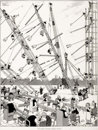 #bornonthisdaysaid #heathrobinson 
“I really have a secret satisfaction in being considered rather mad.”
W. Heath Robinson
#botd #31stMay
