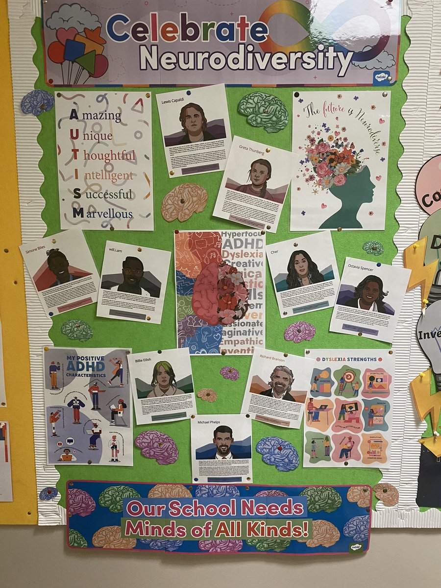 BohermeenNS's tweet photo. We celebrate it everyday but shining a light on Neurodiversity across the whole school this weekβΊοΈ
#rainbowofpossibilities
#rainbowinfinity https://t.co/gEIweFuj0P