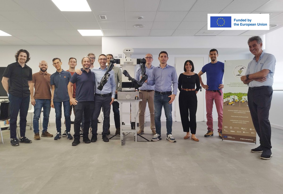 We were excited to host the EU @CanopiesProject  integration week in our office, covering key topics, including integrating various algorithms into the CANOPIES platform for the upcoming harvesting season. 🍇
#EUProject #H2020 #Innovation #AgricultureTech #AgriTech #SmartFarming