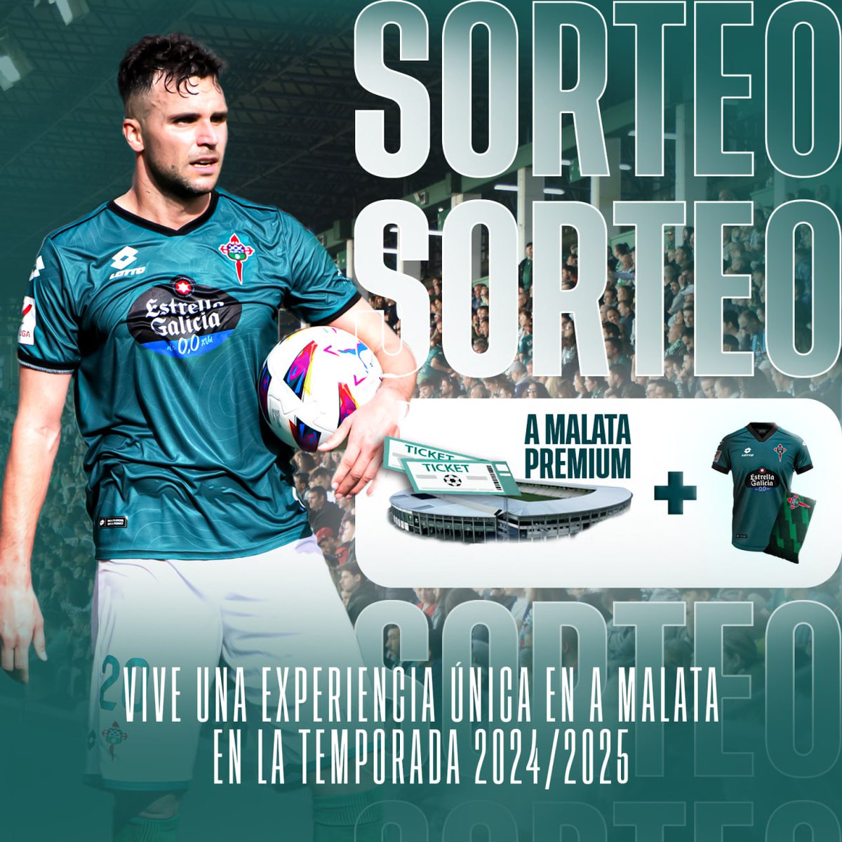 racingferrolsad's tweet photo. ¿Estás triste por el final de la temporada? 
¡Vamos a animarte! 
Sorteamos una 🄴🅇🄿🄴🅁🄸🄴🄽🄲🄸🄰 🄿🅁🄴🄼🄸🅄🄼 en A Malata para la próxima campaña:

✅Sigue nuestro perfil
✅Cita con quien quieres vivir la experiencia
✅Déjanos ❤️

Bases del sorteo en nuestra Bio
#sorteos https://t.co/3OHQDDGByv