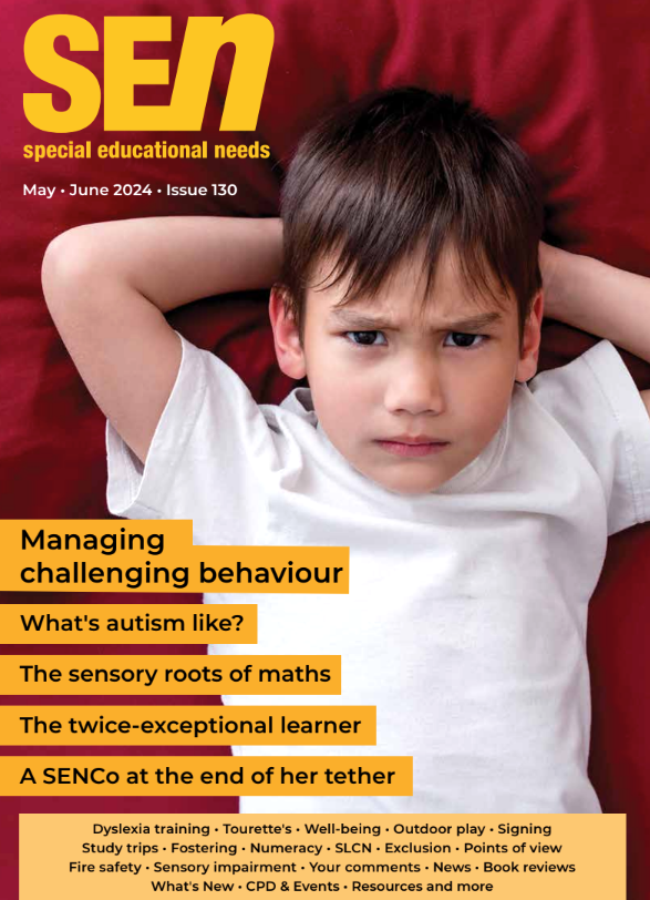 SENMAGAZINE's tweet photo. The brand new issue of the UK’s leading Special Educational Needs Magazine. May/June 2024 Issue 130
https://t.co/HykY7UxQMe
In this issue: #Managingchallengingbehaviour #Tourettes #Wellbeing #Outdoorplay #Signing #Studytrips #Fostering #Exclusion #Firesafety plus much more https://t.co/fvXa0K0dhK