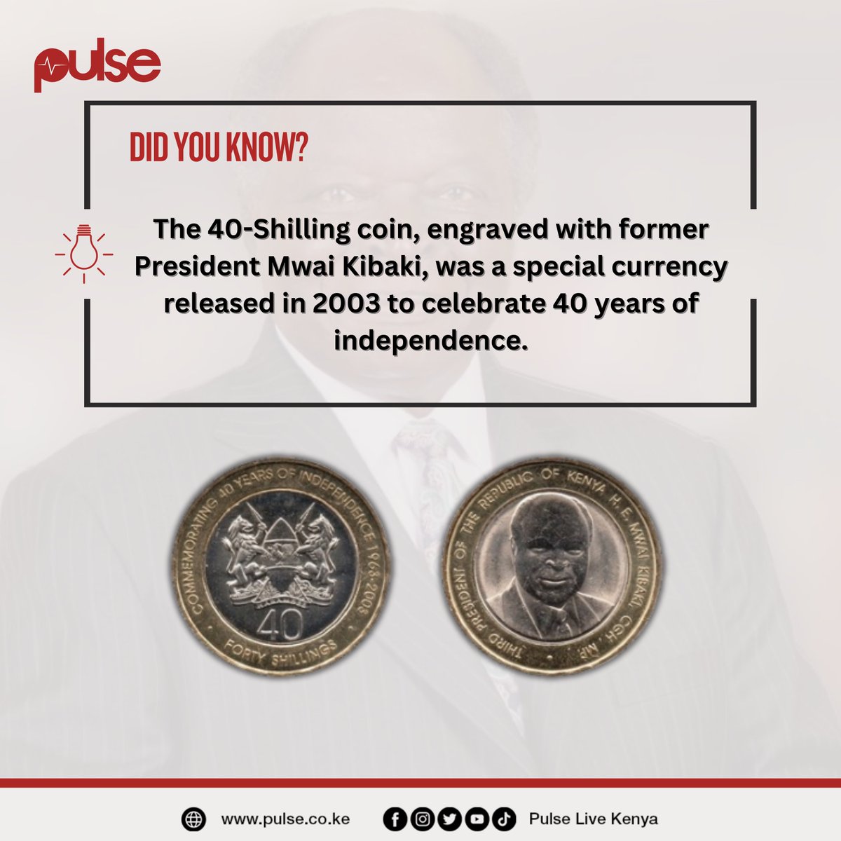 The Central Bank of Kenya issues special commemorative currencies to mark national and central banking events. One of these special coins is the 40-shilling coin.
#PulseBusiness