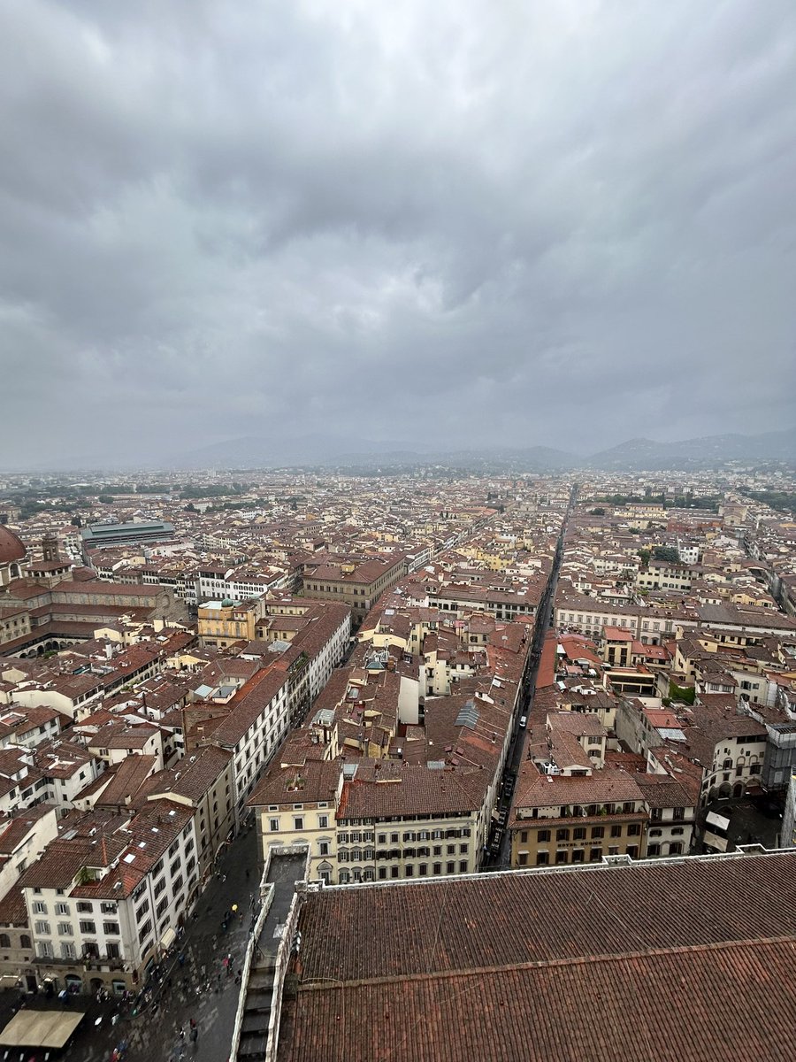 450 steps to the top for a window on the world of Renaissance Italy
