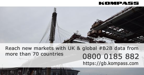 Do you need business data in the Civil Engineering, Building Machinery and Equipment industry? #Kompassdata includes over 143k companies with 68k phone numbers and 109k company emails in over 70 countries. buff.ly/2SQmrbq #B2B #Data #CivilEngineering @KompassUK