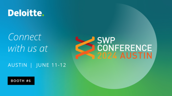garvit200's tweet image. Attending #SWPConference June 11-12 in Austin? Be sure to stop by Deloitte’s booth 6 to connect with our #WorkforceTransformation leaders! deloi.tt/3wXlxCX