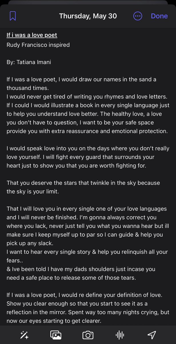 The poet.                                    The poetry.