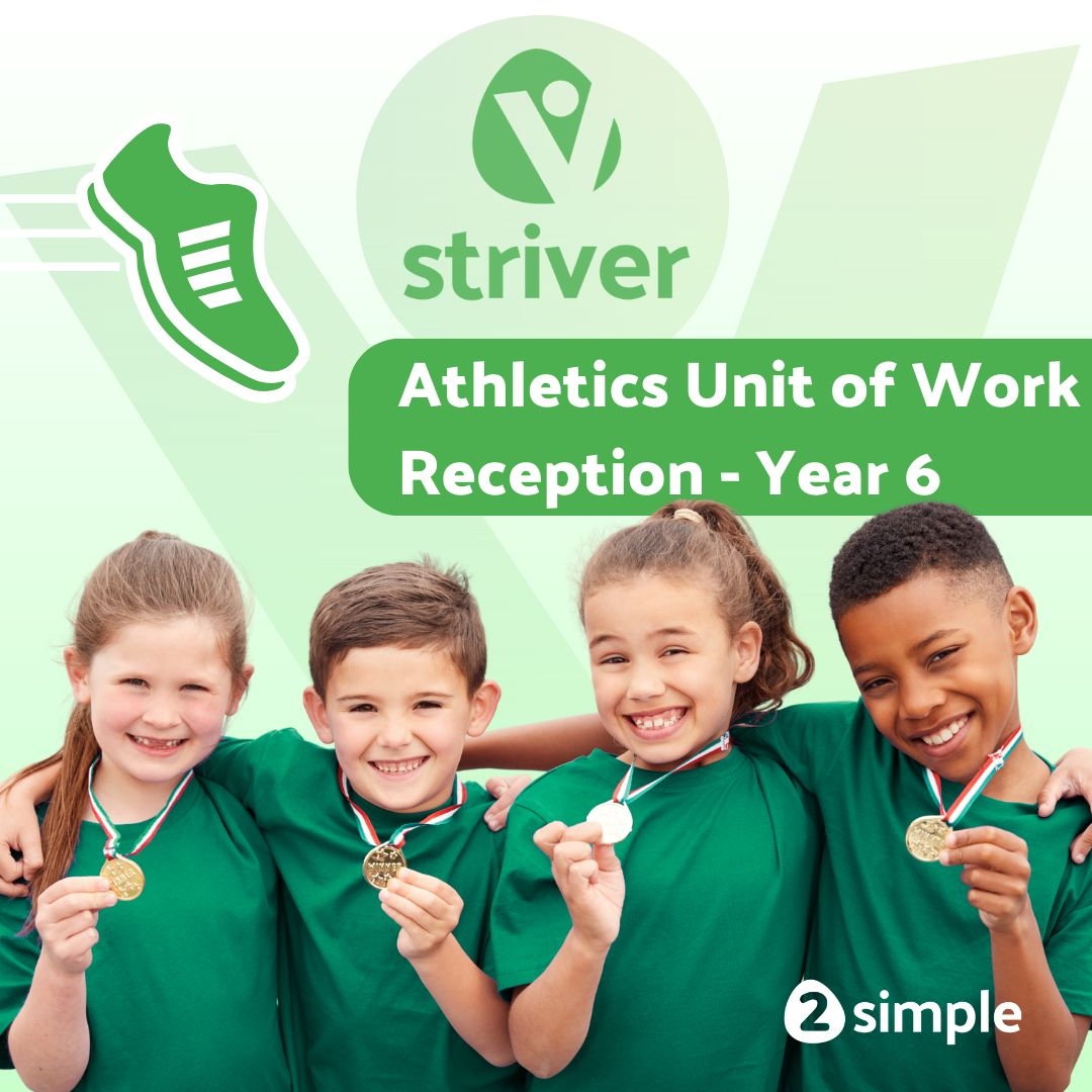 Striver includes an athletics unit of work for each year group - perfect for prepping for sports day! 🌞🏃‍♀️🎽👟

Find out more here: zurl.co/dNIO 

 #Striver #PE #PELead #PELeadership #PhysicalEducation #SchoolSport #SportPremium #PEBudget