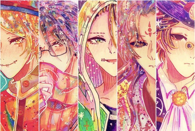 「5boys looking at viewer」 illustration images(Latest)